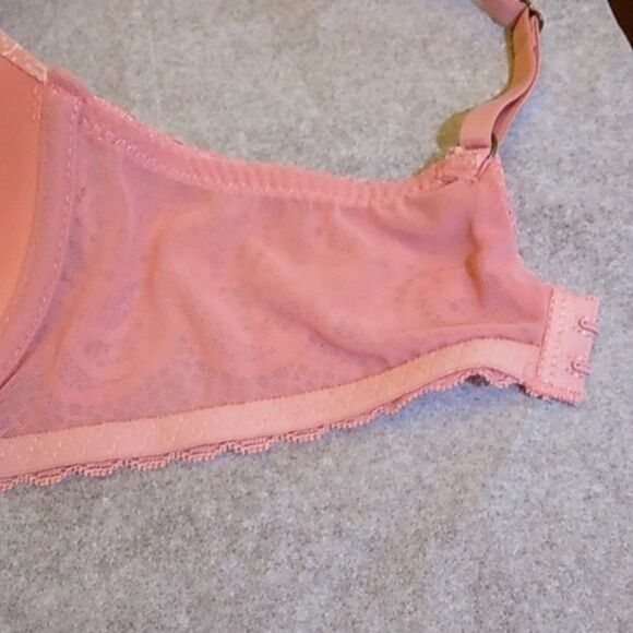 Lucky Brand Bra 34C Underwire Pink Light Lift Demi Floral Pink NWT - Picture 10 of 14